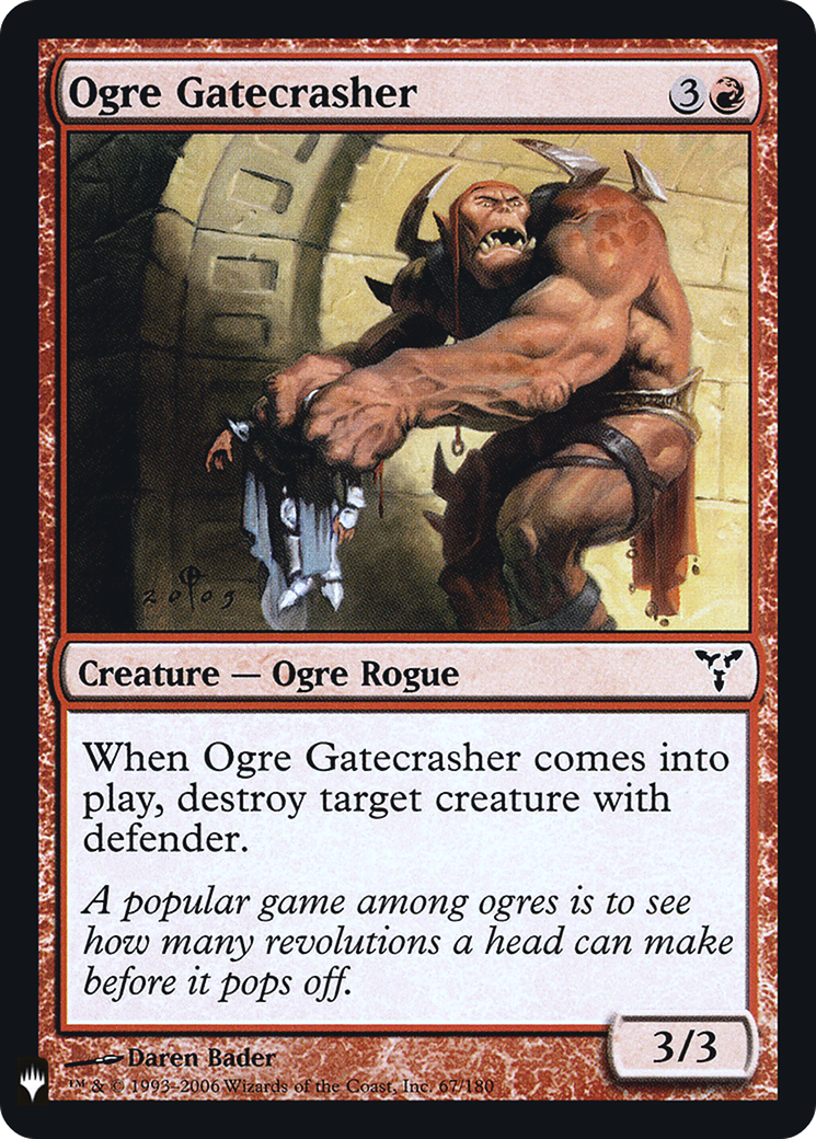 Ogre Gatecrasher Card Image