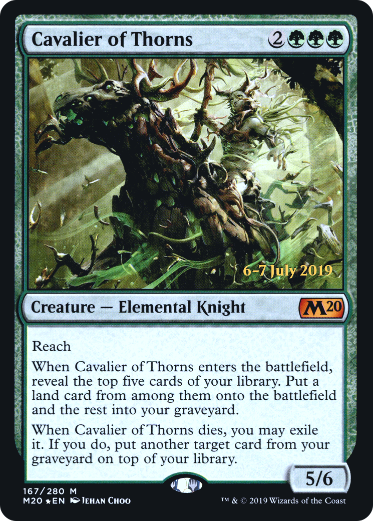 Cavalier of Thorns Card Image