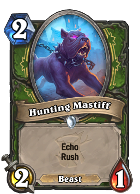 Hunting Mastiff Card Image