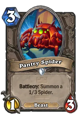 Pantry Spider Card Image