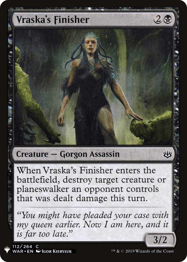 Vraska's Finisher Card Image