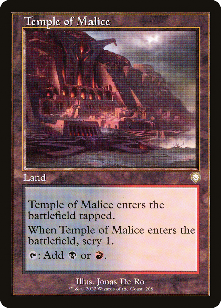 Temple of Malice Card Image