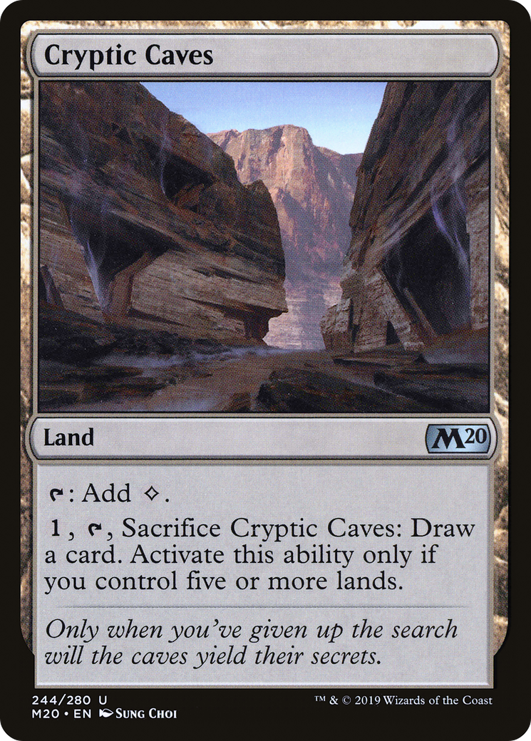 Cryptic Caves Card Image
