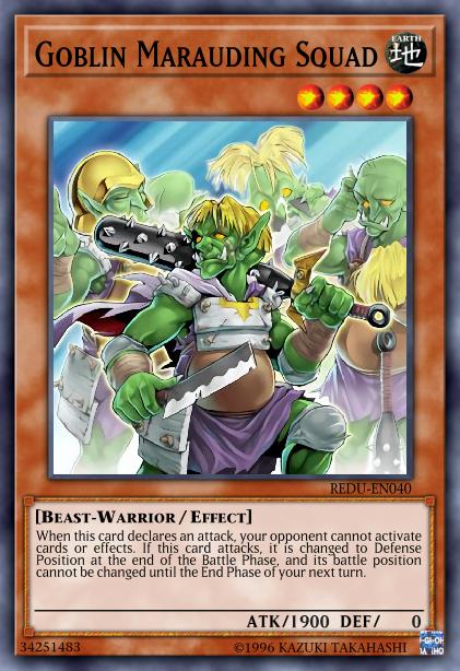 Goblin Marauding Squad Card Image