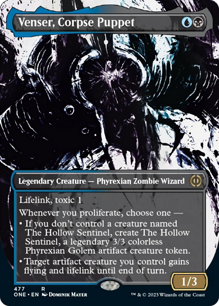 Venser, Corpse Puppet Card Image