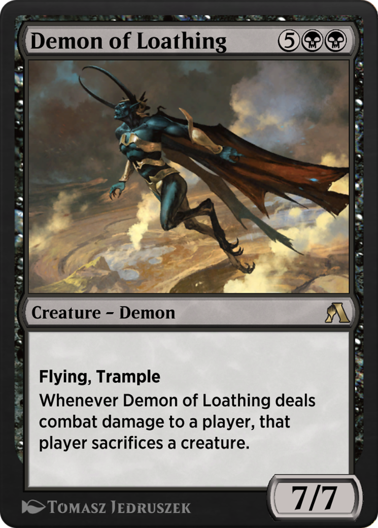 Demon of Loathing Card Image