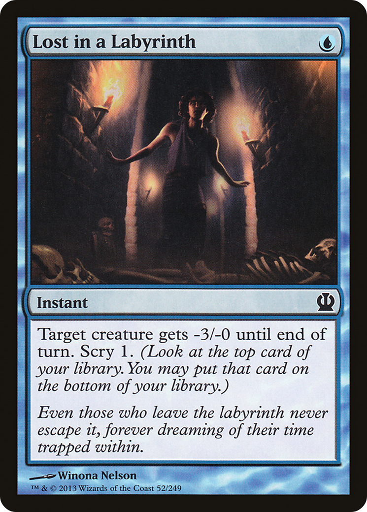 Lost in a Labyrinth Card Image