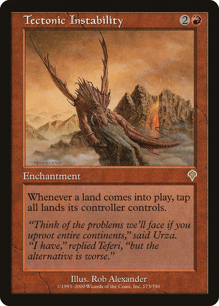 Tectonic Instability Card Image