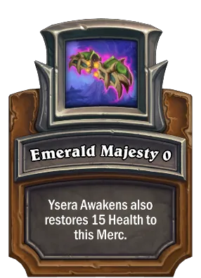 Emerald Majesty {0} Card Image