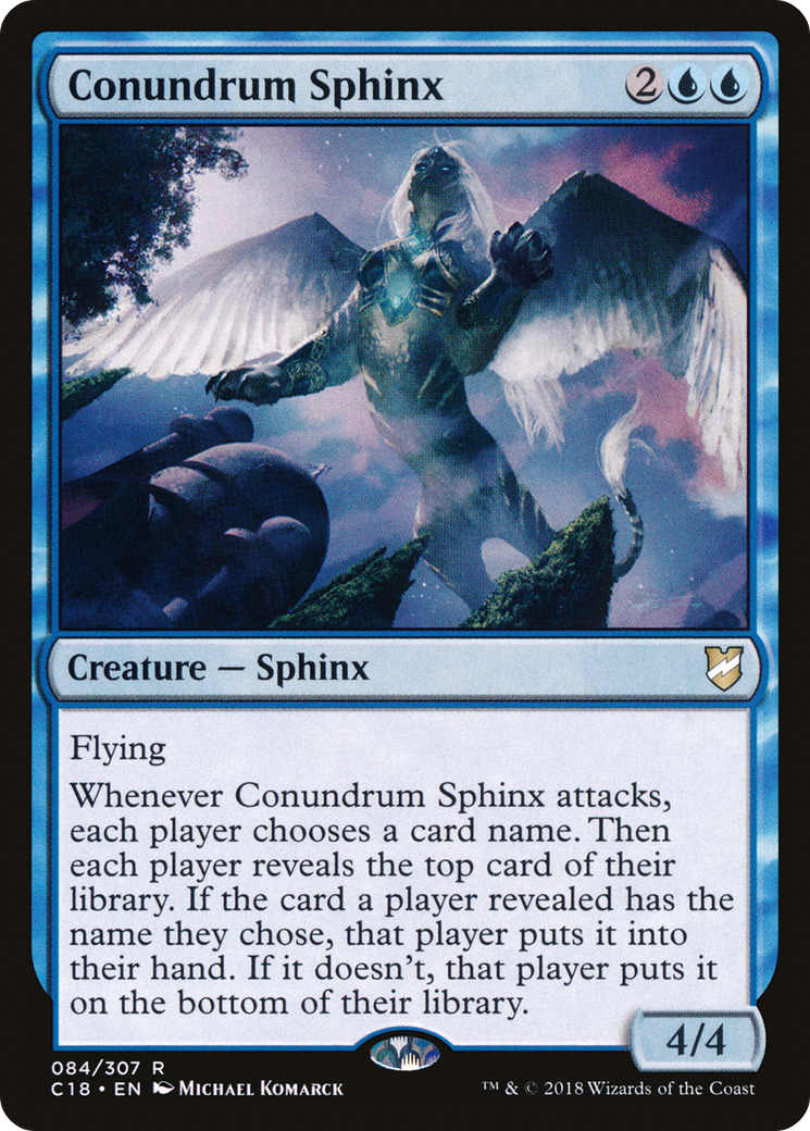 Conundrum Sphinx Card Image