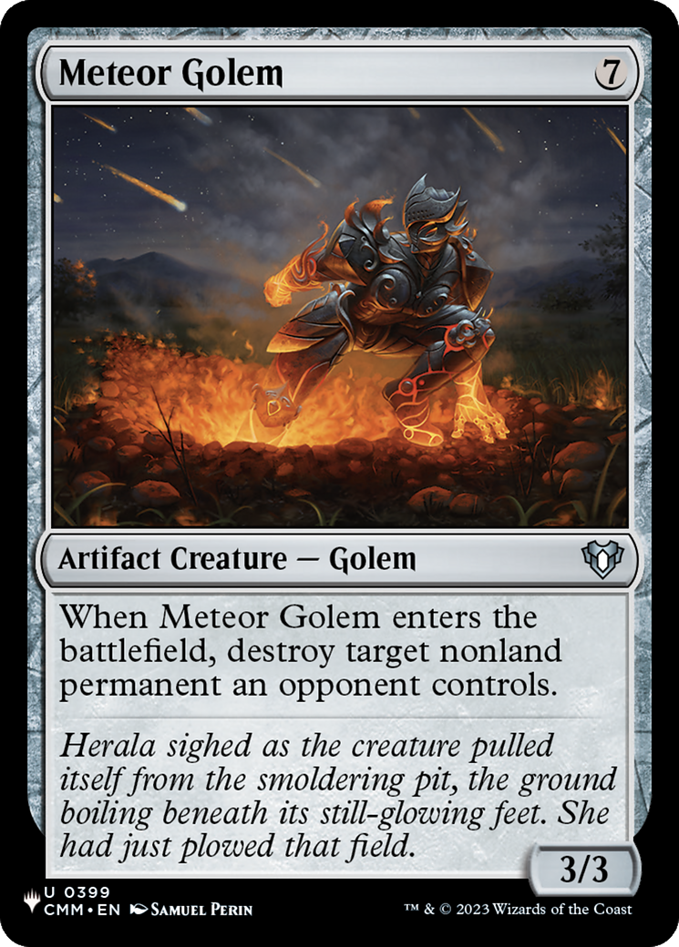 Meteor Golem Card Image
