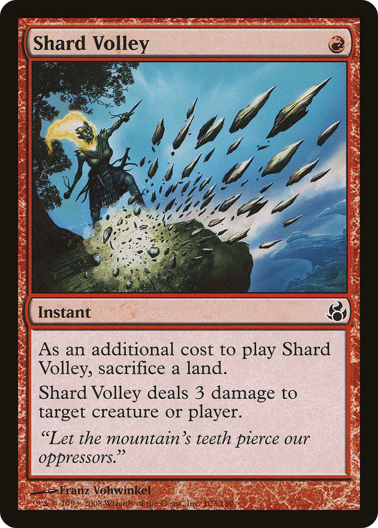 Shard Volley Card Image