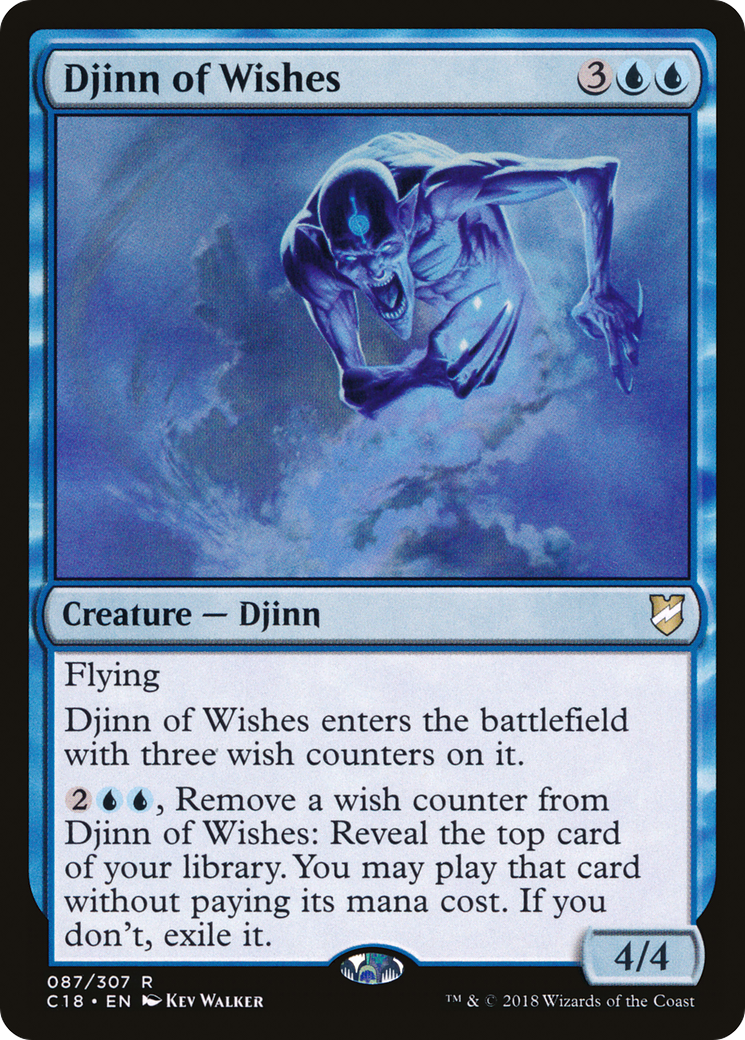 Djinn of Wishes Card Image