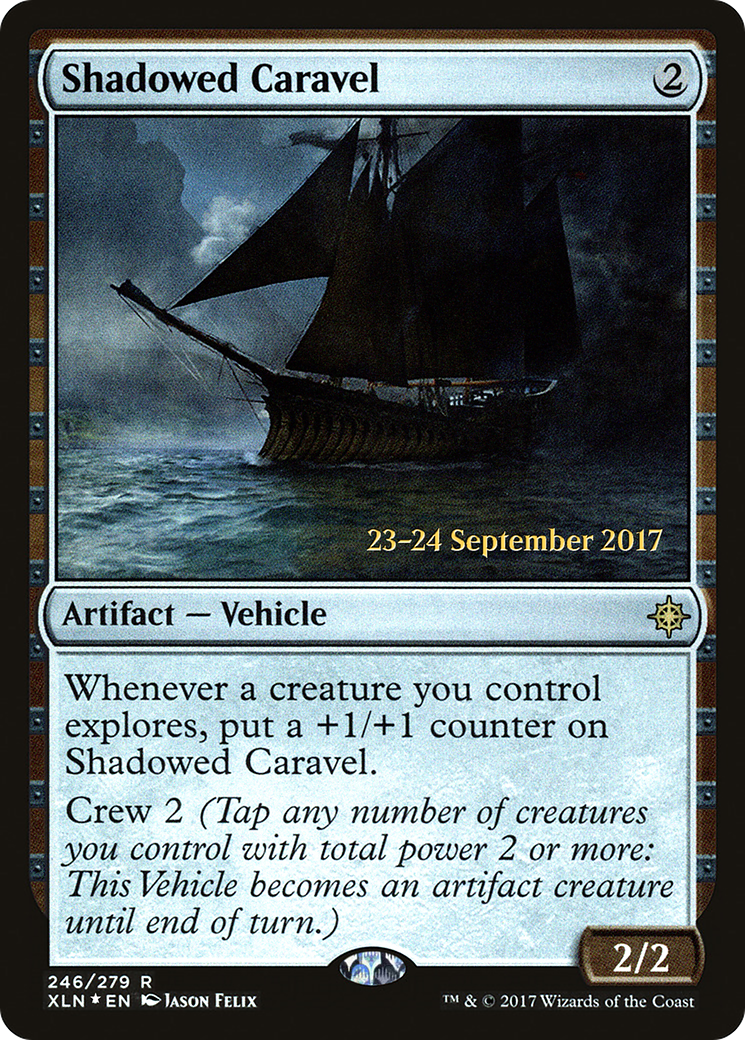 Shadowed Caravel Card Image