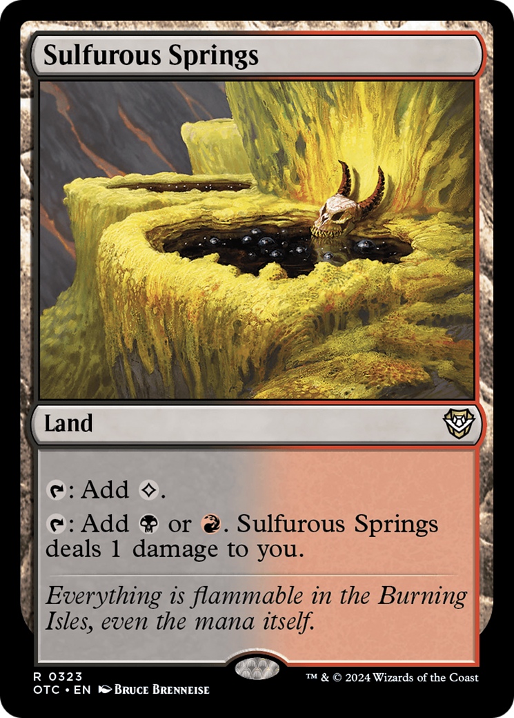 Sulfurous Springs Card Image