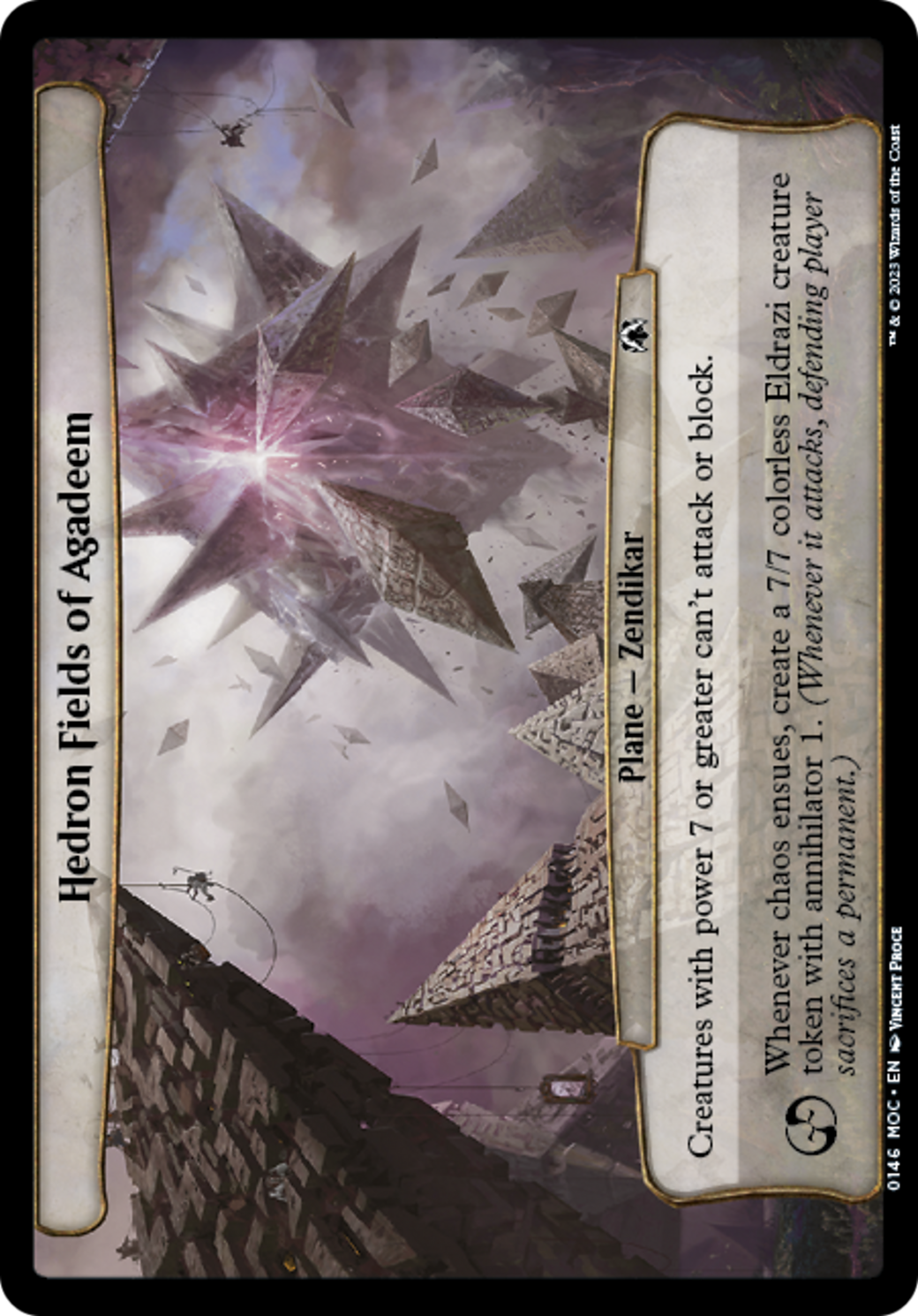 Hedron Fields of Agadeem Card Image