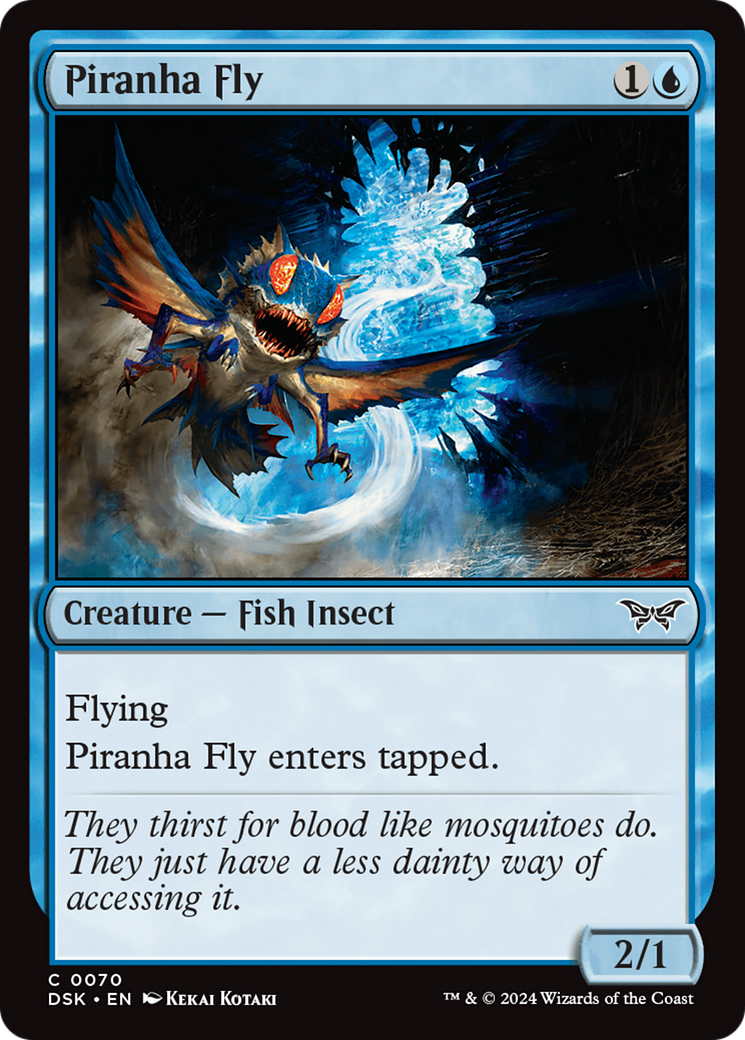 Piranha Fly Card Image