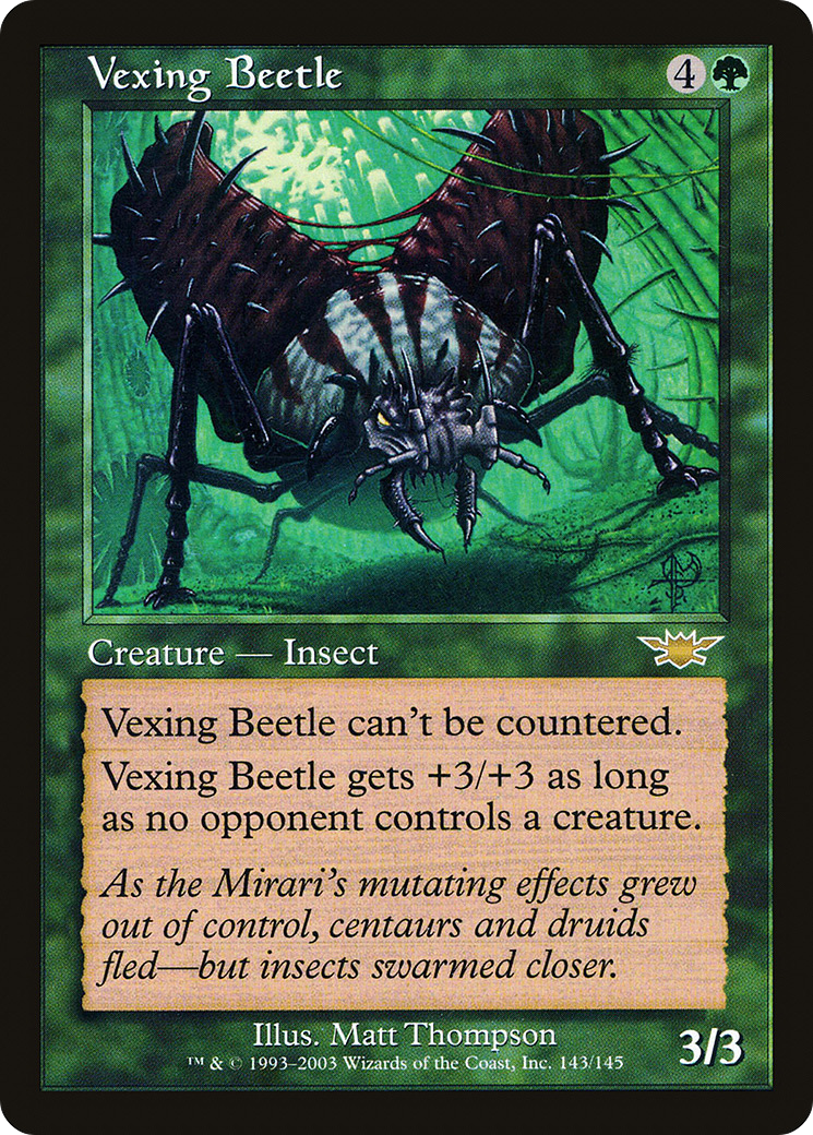 Vexing Beetle Card Image