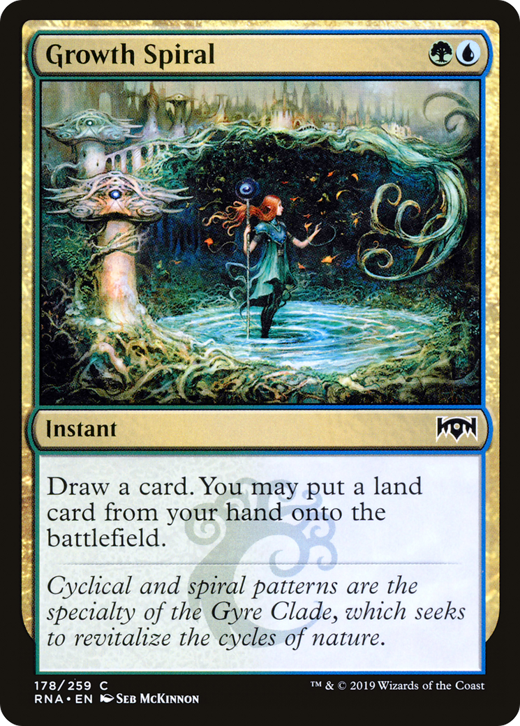 Growth Spiral Card Image