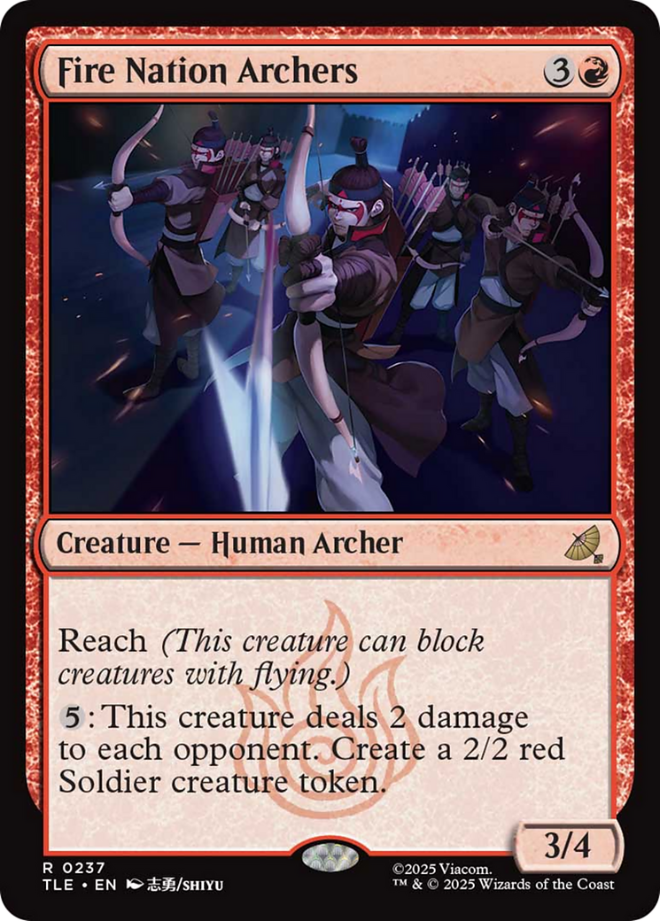 Fire Nation Archers Card Image