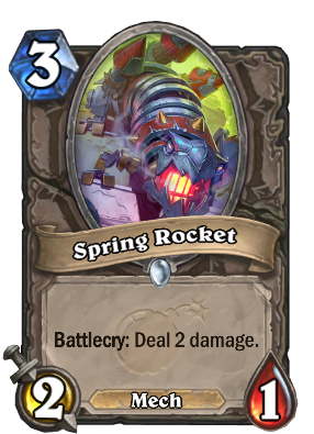 Spring Rocket Card Image