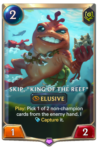 Skip, "King of the Reef" Card Image