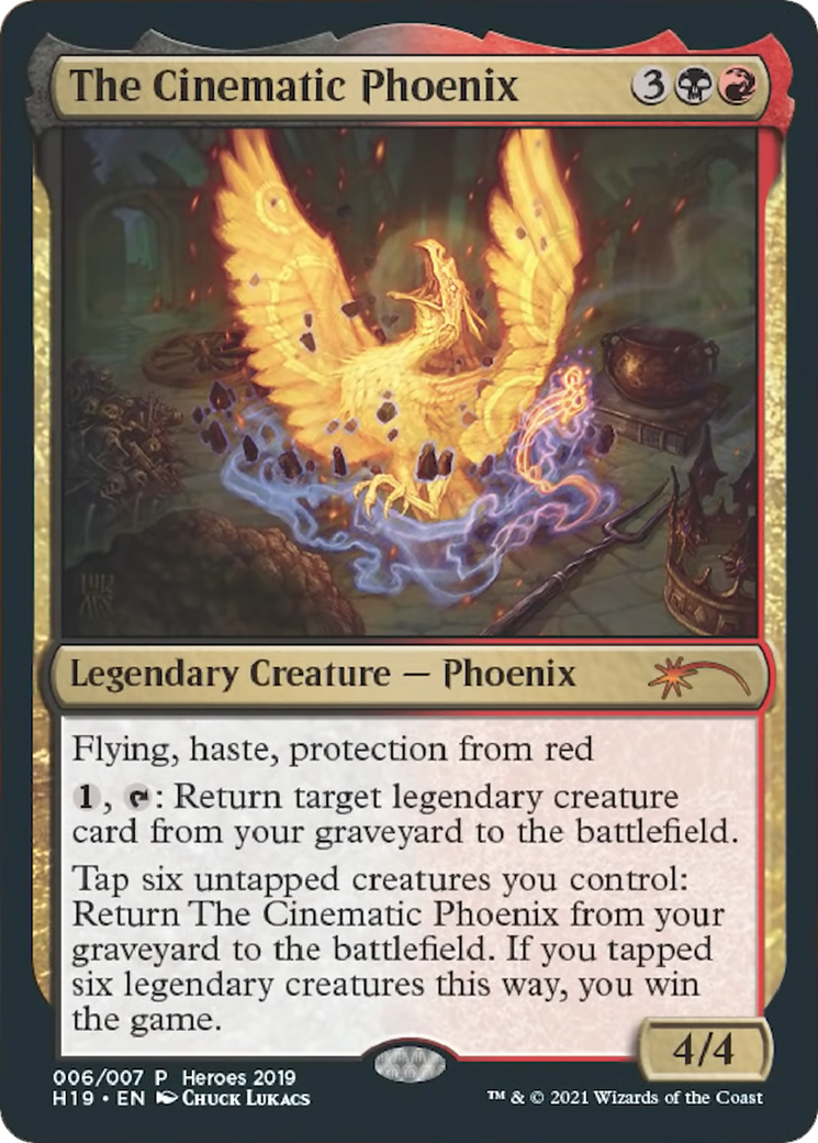 The Cinematic Phoenix Card Image