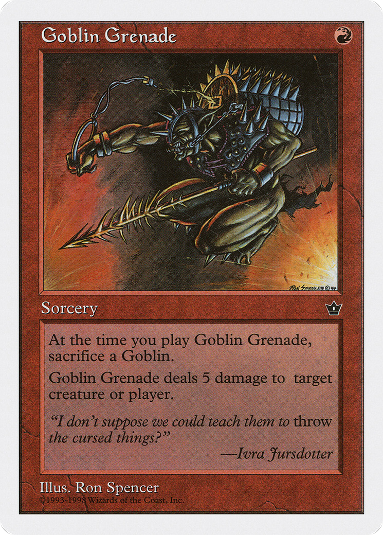 Goblin Grenade Card Image