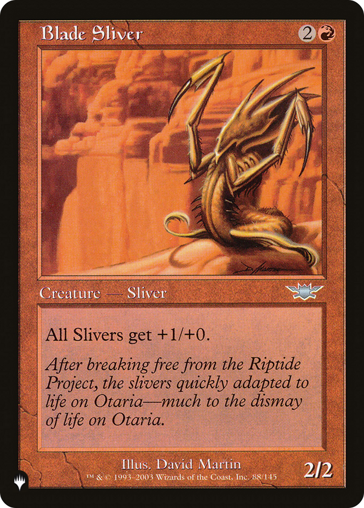 Blade Sliver Card Image