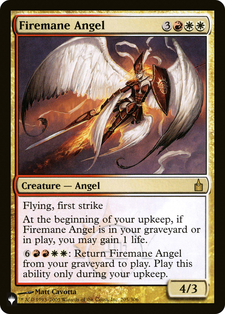 Firemane Angel Card Image
