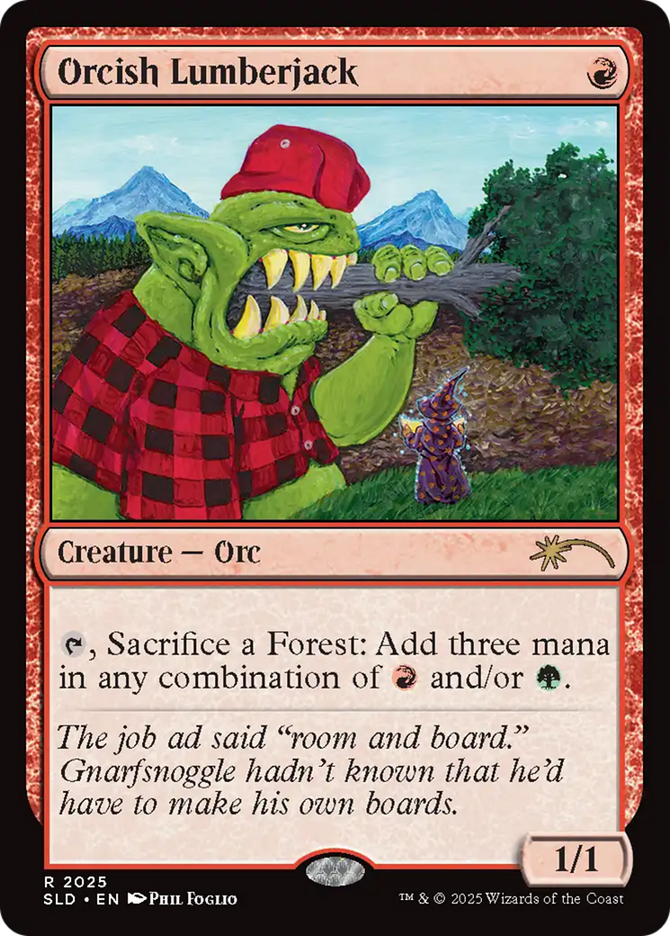 Orcish Lumberjack Card Image