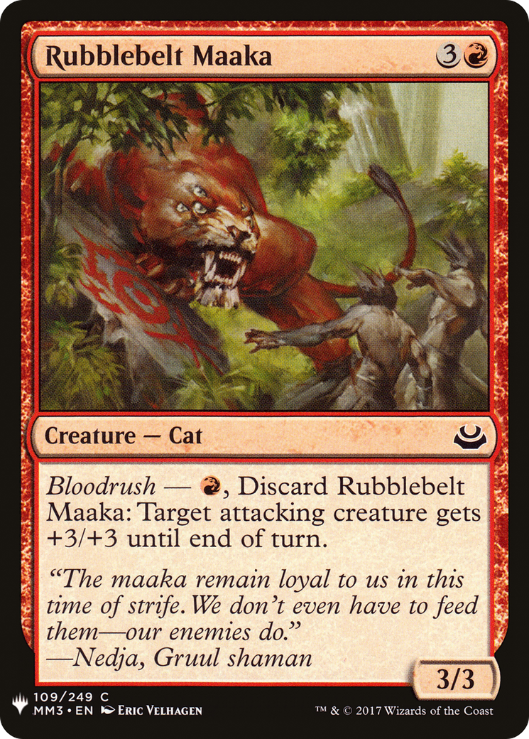 Rubblebelt Maaka Card Image