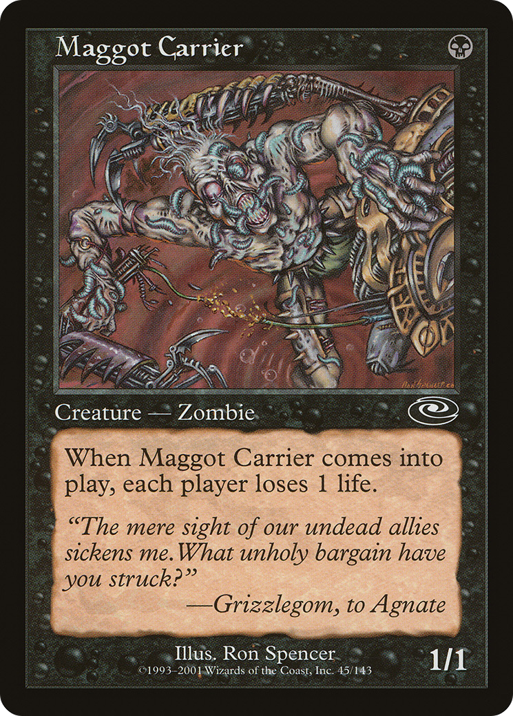 Maggot Carrier Card Image