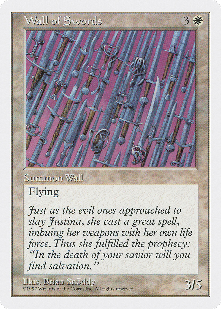 Wall of Swords Card Image