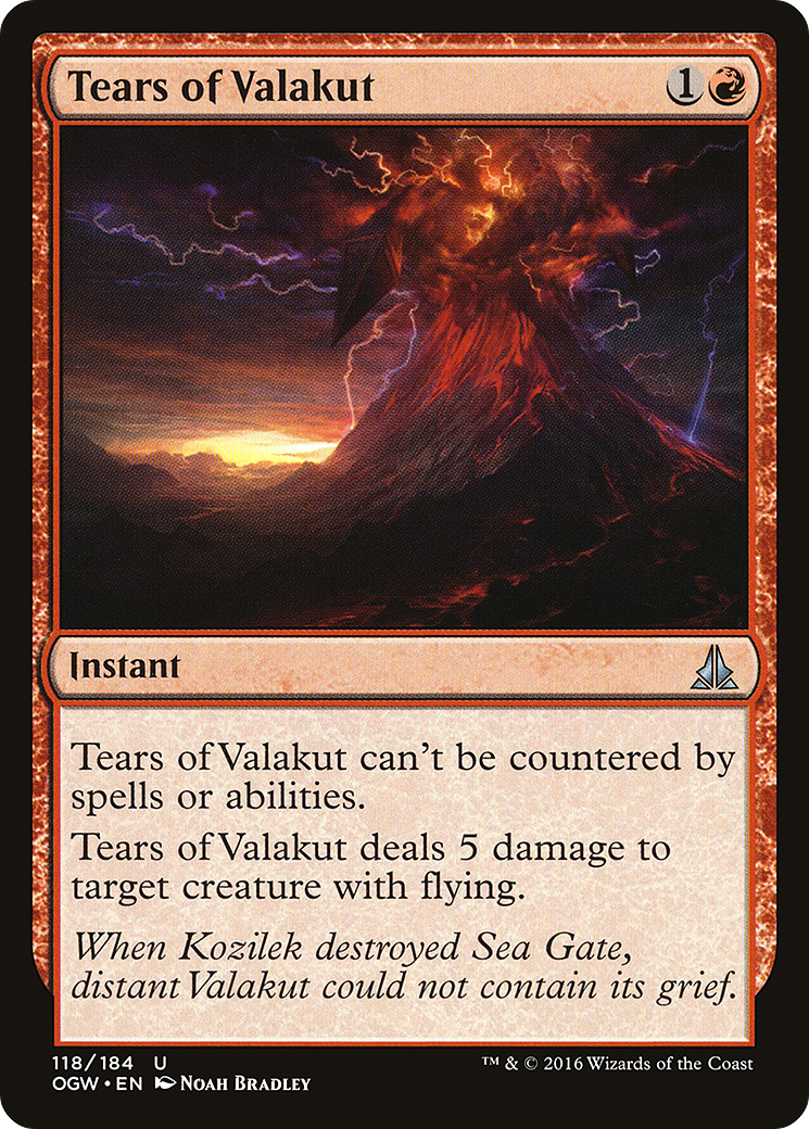 Tears of Valakut Card Image