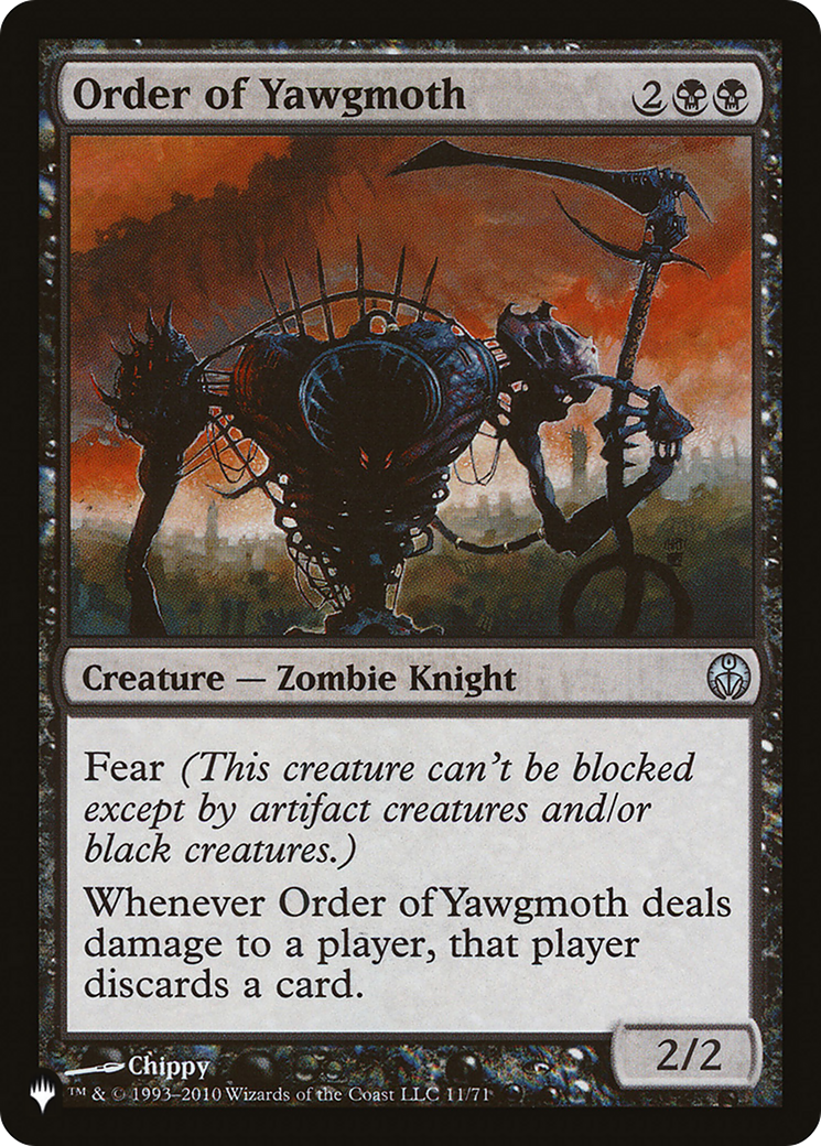 Order of Yawgmoth Card Image