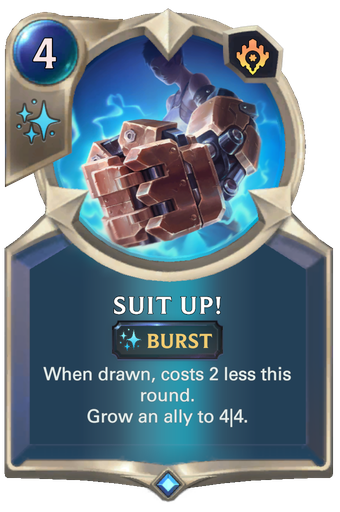 Suit Up! Card Image