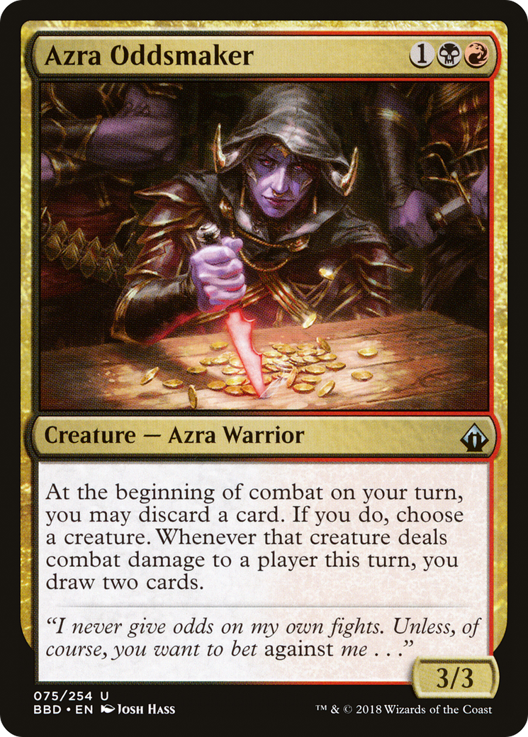 Azra Oddsmaker Card Image