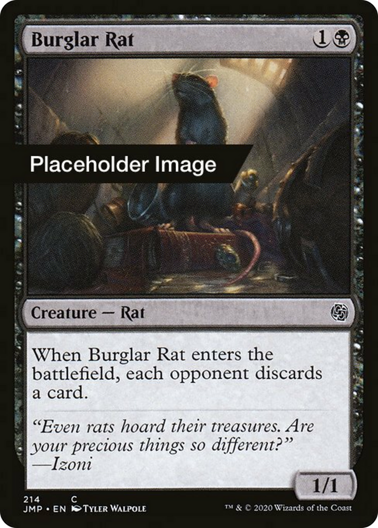 Burglar Rat Card Image