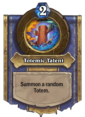 Totemic Talent Card Image