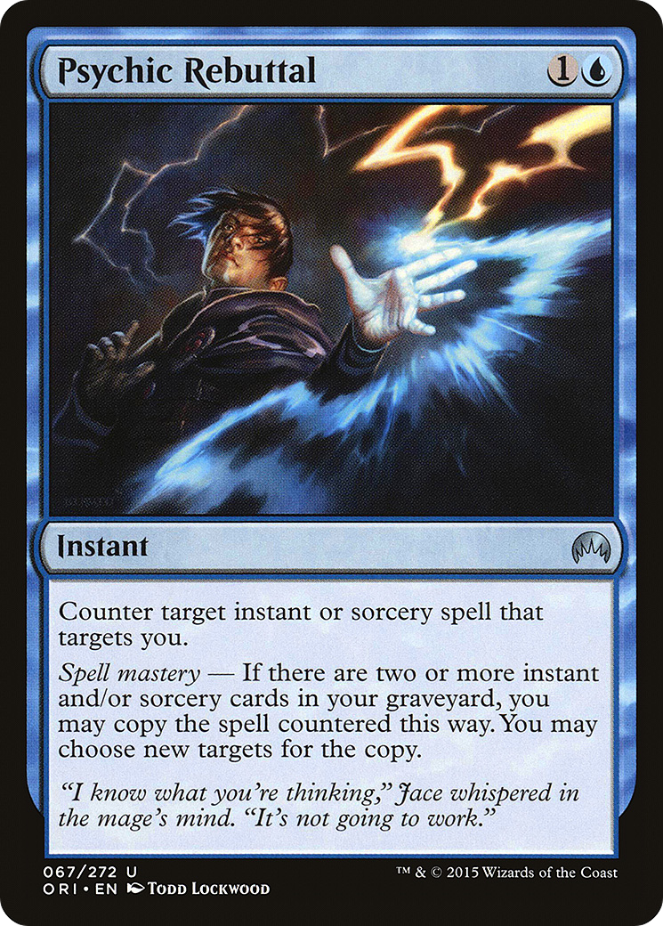 Psychic Rebuttal Card Image