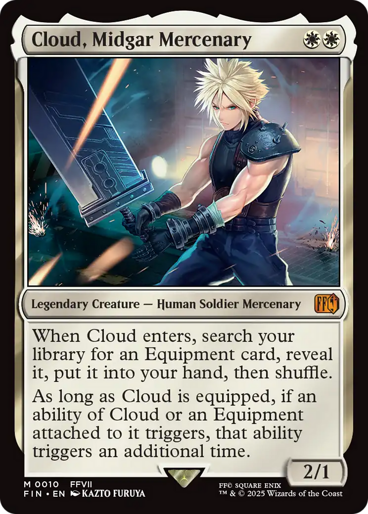 Cloud, Midgar Mercenary Card Image