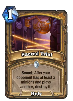 Sacred Trial Card Image