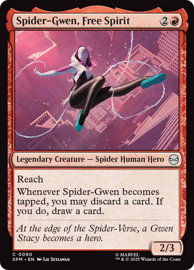 Spider-Gwen, Free Spirit Card Image