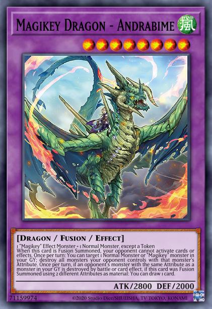 Magikey Dragon - Andrabime Card Image