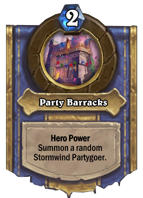 Party Barracks Card Image
