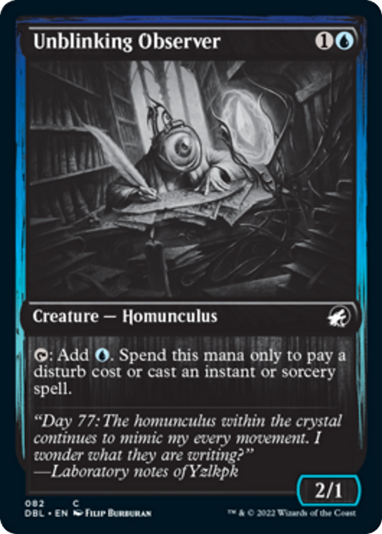 Unblinking Observer Card Image