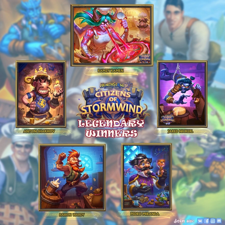 Legendary Winners, #16 FanArt Brawl, Citizens of Stormwind
