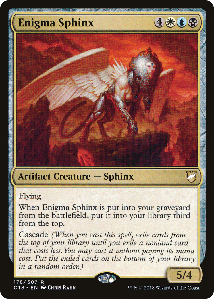 Enigma Sphinx Card Image