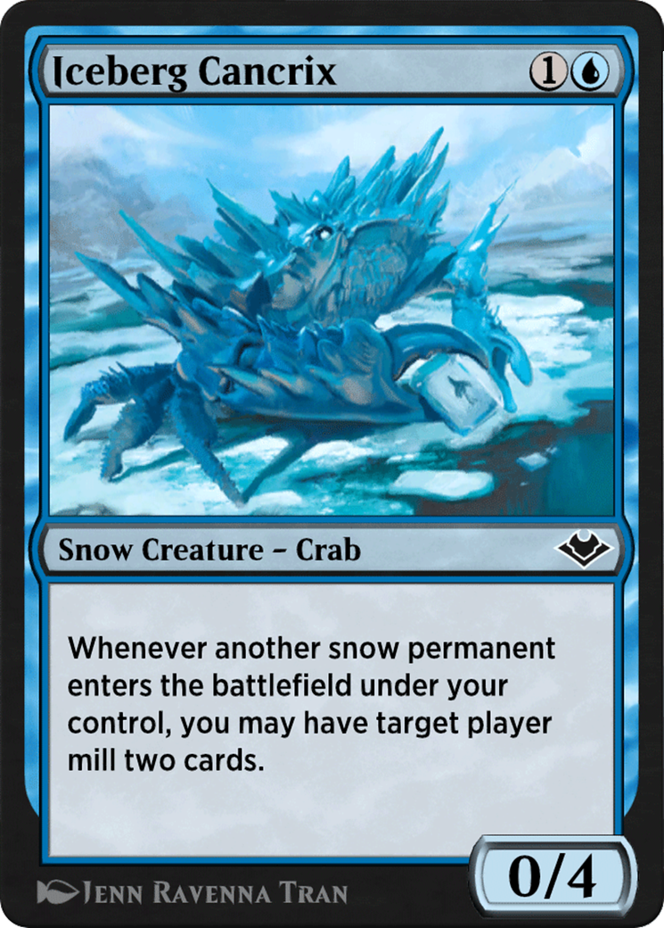 Iceberg Cancrix Card Image